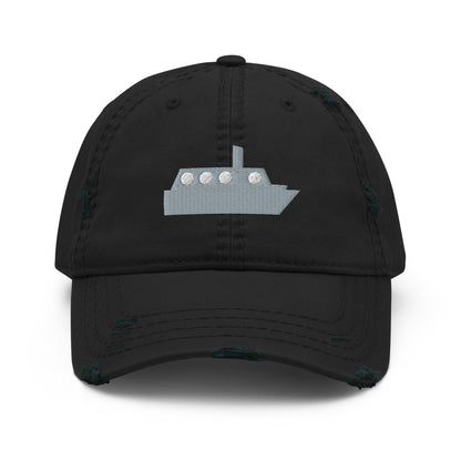 Merrimac Silhouette Distressed "Dad Hat"