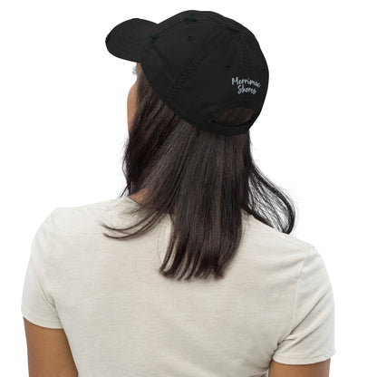 Merrimac Silhouette Distressed "Dad Hat"