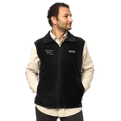 Men’s Columbia Fleece Vest Embroidered Merrimac Shores Est. 1946