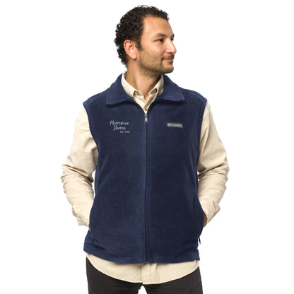 Men’s Columbia Fleece Vest Embroidered Merrimac Shores Est. 1946