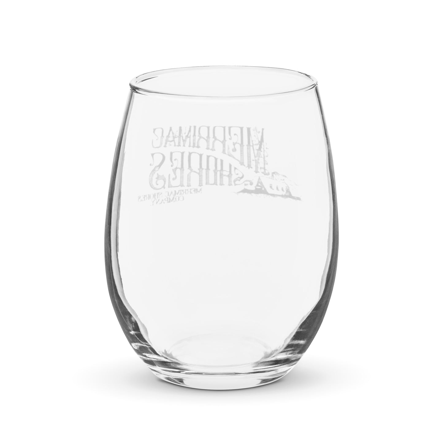 Classic Merrimac Shores Stemless Wine Glass