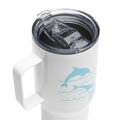 Dolphin Merrimac Shores Travel Mug with Handle