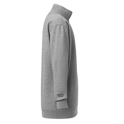 Merrimac Silhouette Unisex Fleece Pullover with Sleeve Accent