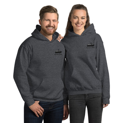 Merrimac Silhouette Unisex Hoodie with Front Pocket