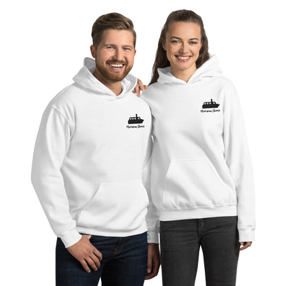 Merrimac Silhouette Unisex Hoodie with Front Pocket