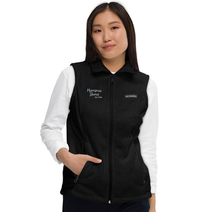 Women’s Columbia Fleece Vest Embroidered Merrimac Shores Est. 1946